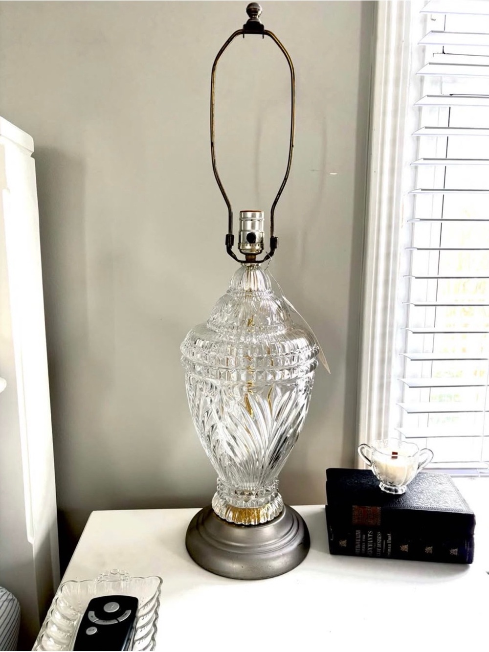 Crystal Table Lamp
